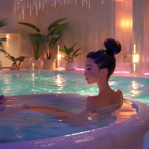 Calming Lofi Music for Spa Atmosphere_poster_image