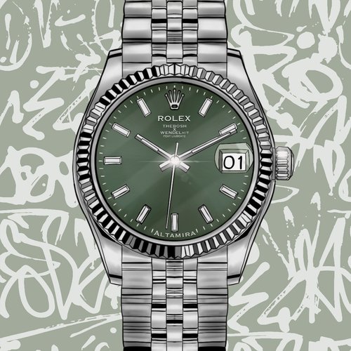 Rolex cover art