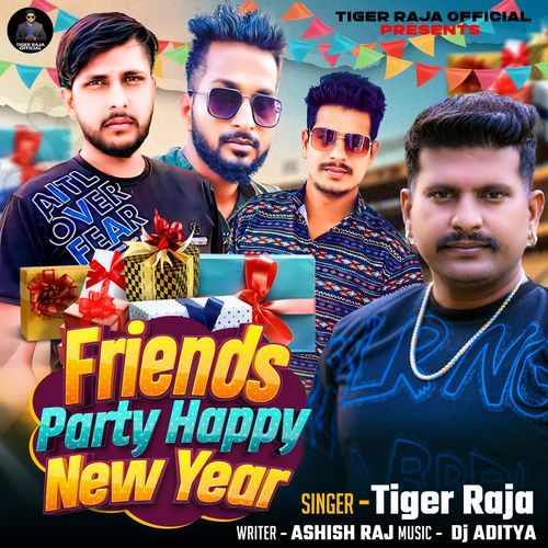 Friends Party Happy New Year