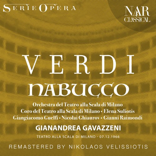 Nabucco, IGV 19, Act III: "Va, pensiero, sull'ali dorate" (Coro)