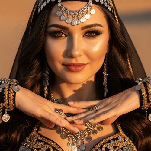 Zahra Neon Dabka