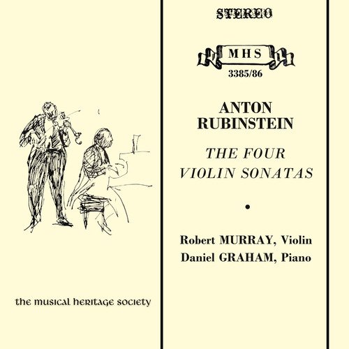 Rubinstein, Anton: The Four Violin Sonatas_poster_image