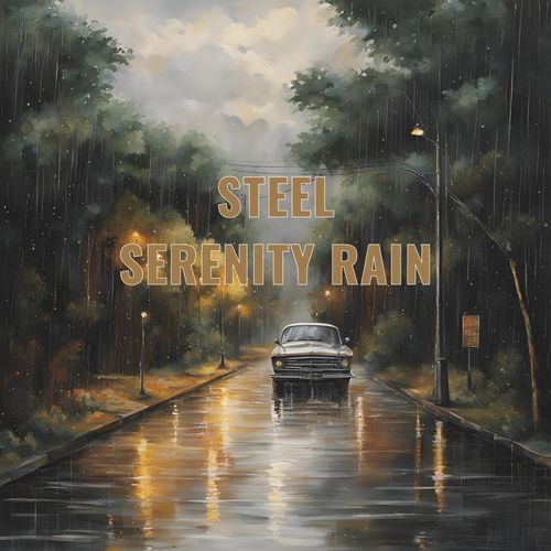 Steel Serenity Rain: Steel Sanctuary for Industrial Inspiration and Peaceful Slumber