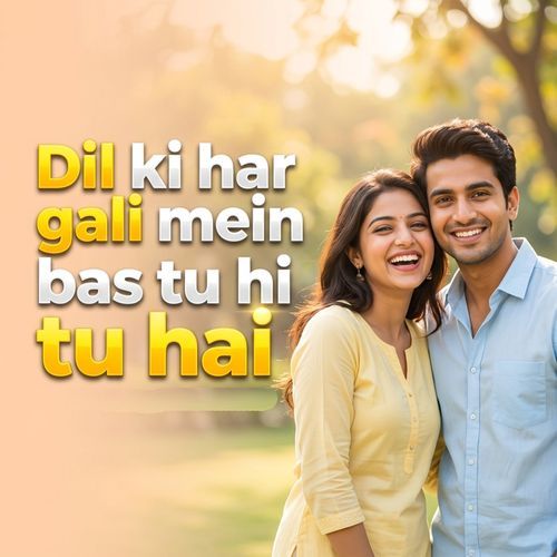Dil ki har gali mein bas tu hi tu hai