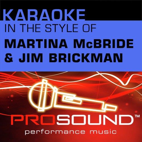 Valentine (Karaoke With Background Vocals)[In the style of Martina McBride and Jim Brickman] cover art