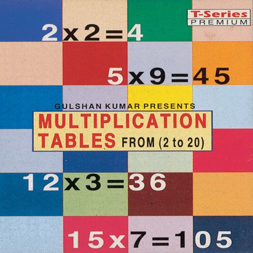 Multiplication Tables From (2 To 20)