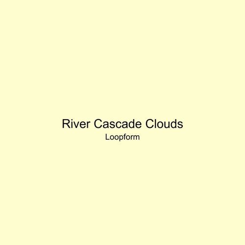 River Cascade Clouds