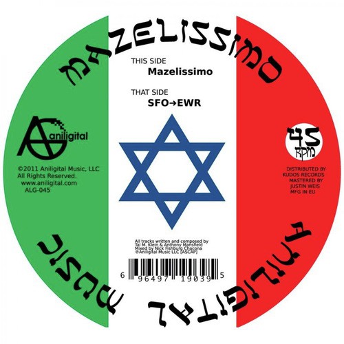 Mazelissimo! (feat. Tal M. Klein & Anthony Mansfield) cover art