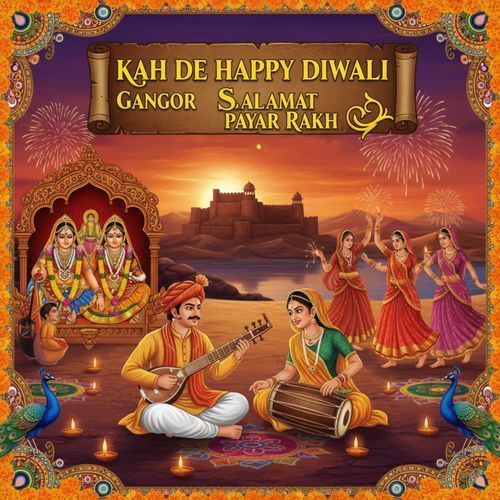 Kah de happy diwali gangor salamat payar rakh