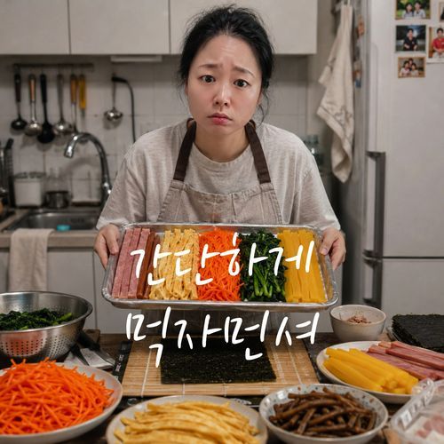 간단하게 먹자면서