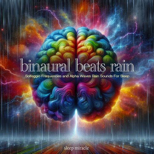 Binaural Beats Rain - Solfeggio Frequencies and Alpha Waves Rain Sounds For Sleep