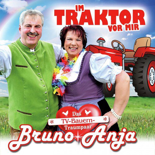 Im Traktor vor mir