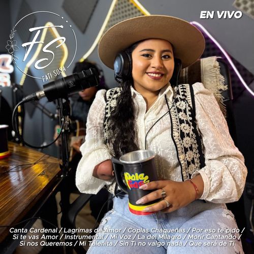 Canta Cardenal/Lagrimas de Amor/Coplas Chaqueñas/Por Eso Te Pido/Si Te Vas Amor/Instrumental/Mi Voz/La del Milagro/Morir Cantando/Si Nos Queremos/Mi Taleñita/Sin Ti No Valgo Nada/Que Será de Ti (En Vivo)