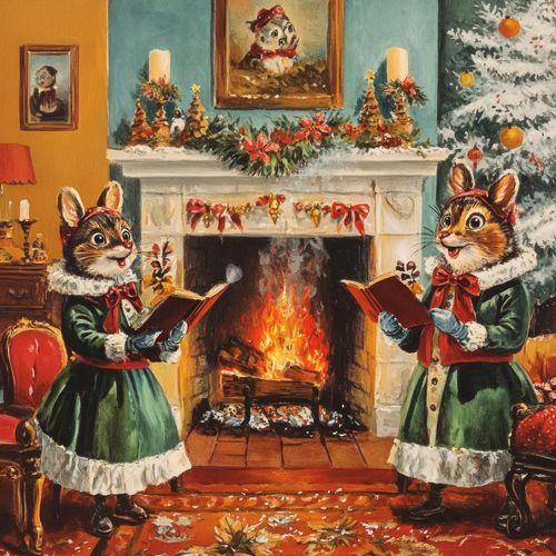 Fireplace Fables: Christmas Melodies_poster_image