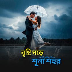 বৃষ্টি পড়ে শূন্য শহর