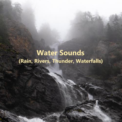 Mountain River Sounds (with Sleepy White Noise Naptime & Rain Drop Relaxation) cover art