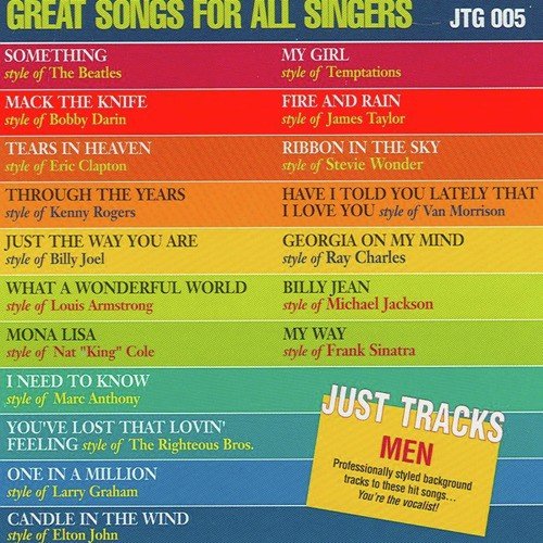 Just Tracks: Great Songs for All Singers (Male)