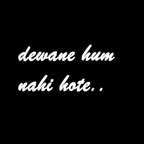 Dewane hum nahi hote Lofi_poster_image