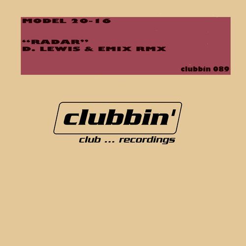 Radar (D. Lewis Psycho Mix) cover art