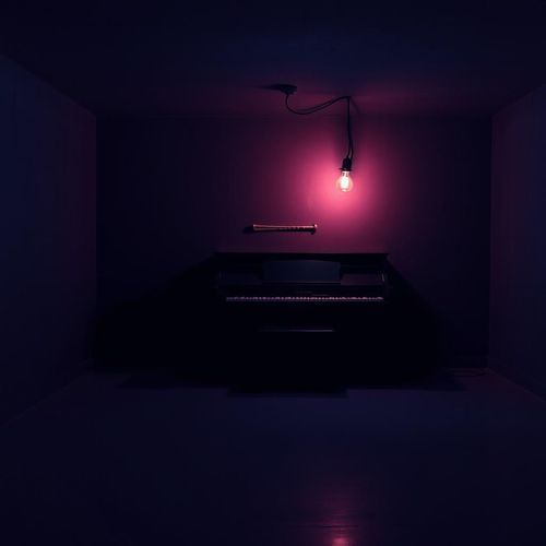 Basement Glass Piano