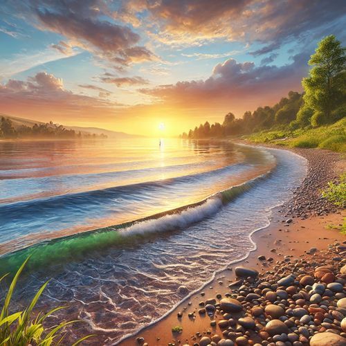 Shoreline Echoes (Nature) cover art