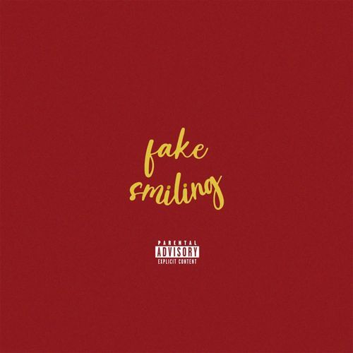 fake smiling