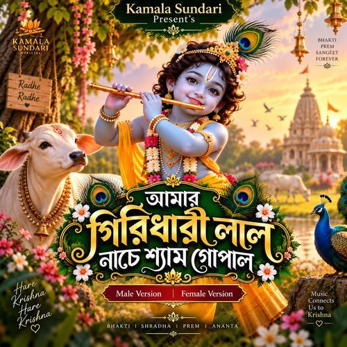 Amar Giridhari Lal Nache Shyam Gopal