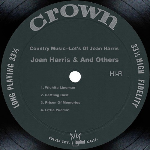 Country Music--Lot&#039;s Of Joan Harris