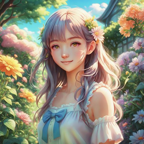 Anime Lo-Fi Garden cover art