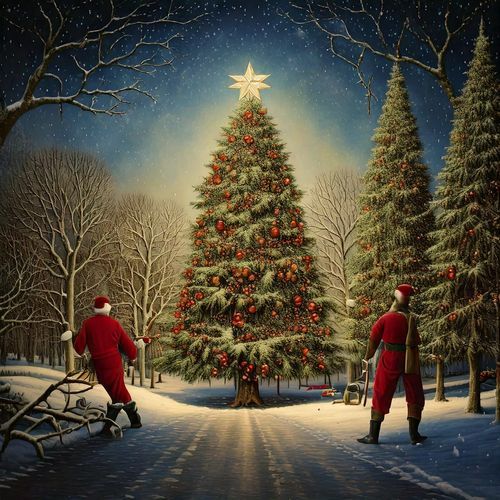 Winter's Warm Embrace: Holiday Tunes_poster_image