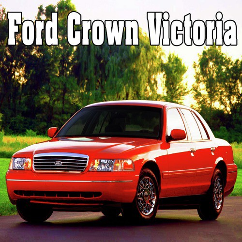 Ford Crown Victoria Starts & Accelerates Quickly to a Medium Speed, From Exhaust