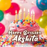 Happy Birthday Akshita