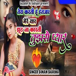 Tera Karti Hoon Intzar Mere Yaar Jhooth Na Karti Tujhse Pyar