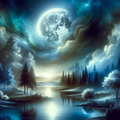 Dreaming Moonlit with Nature