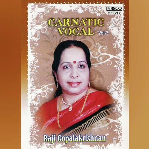 Carnatic Vocal Vol- 3