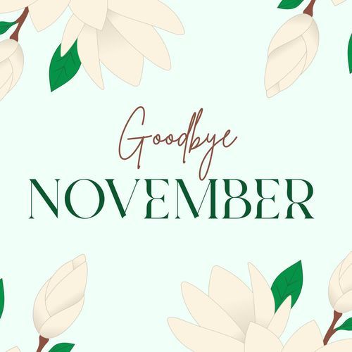 Goodbye November