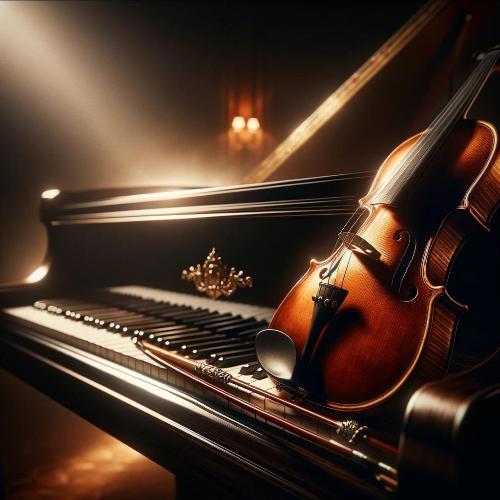 Piano ASMR: Bacground Violin Ambient