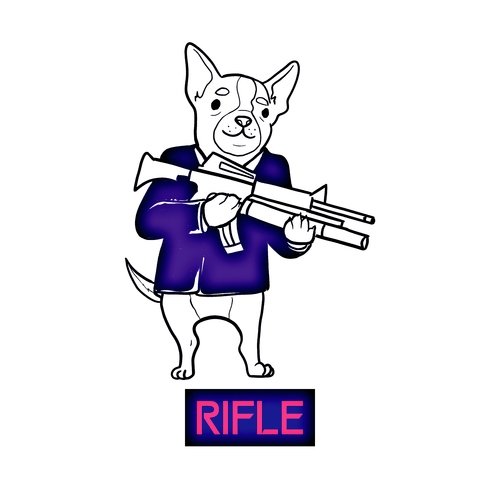 Rifle cover art