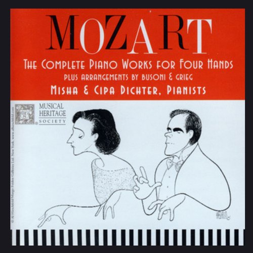 Mozart: The Complete Piano Works For Four Hands, with arrangements by Grieg and Busoni