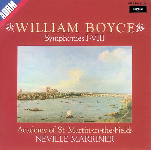 Boyce: Symphony No. 8 in D Minor