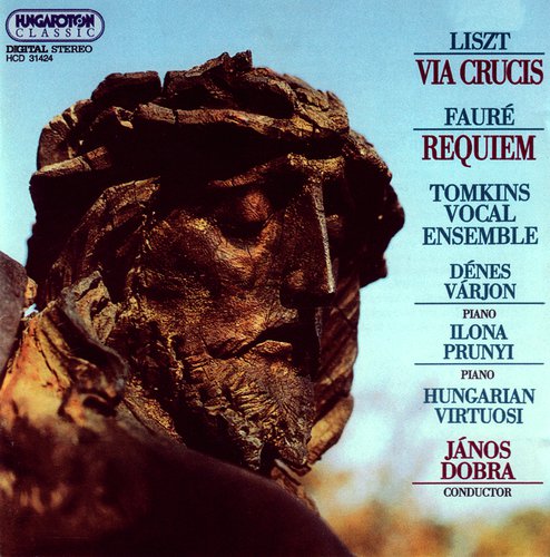 Via Crucis, S53/R534: Station V. Cyrenei Simon vallara veszi Jezus keresztjet (Simon of Cyrene helps Jesus carry the cross) cover art