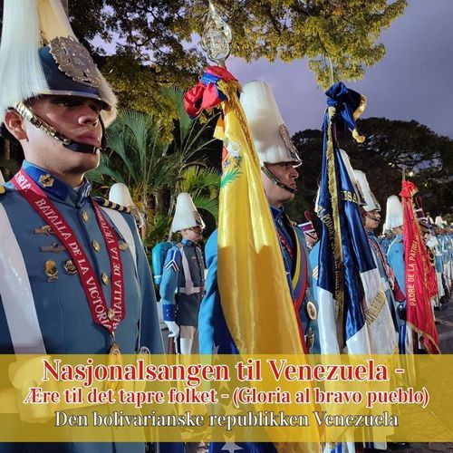 Nasjonalsangen til Venezuela - Ære til det tapre folket - (Gloria al bravo pueblo) cover art