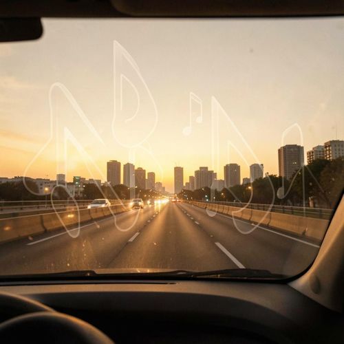 Deep Work Quiet City Drive