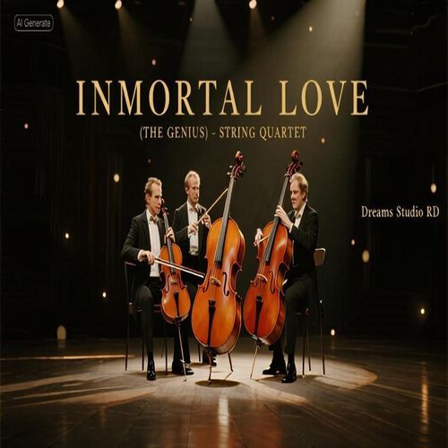 INMORTAL LOVE (THE GENIUS)cuarteto 12 cover art