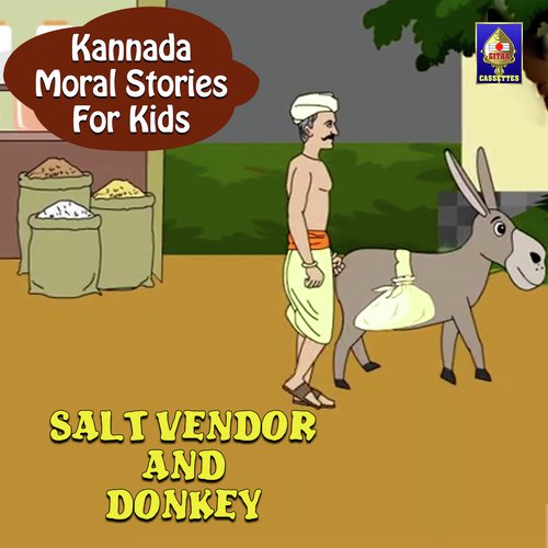 Kannada Moral Stories for Kids - Salt Vendor And Donkey