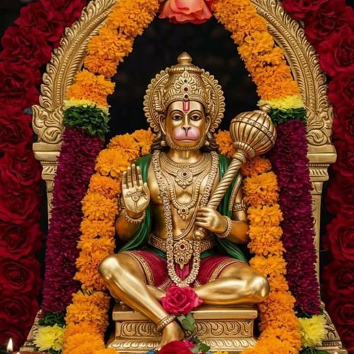 मं�दिर इटावा म पुजगो र बालाजी बाबा को