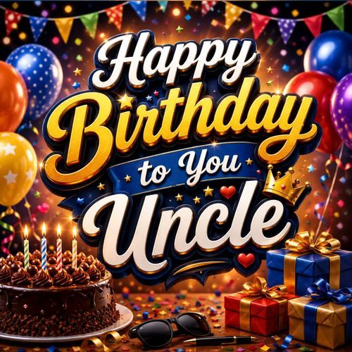 Happy Birthday To You Uncle