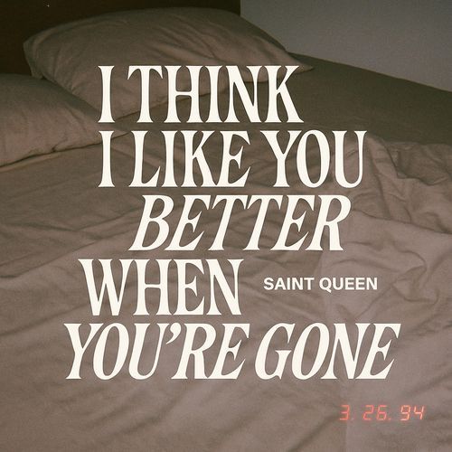 I Think I Like You Better When You're Gone (House)