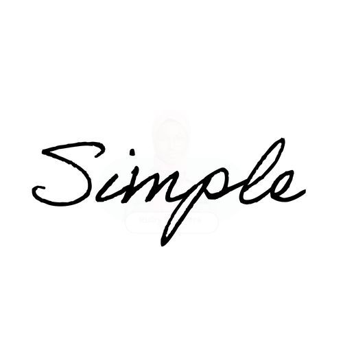 Simple cover art
