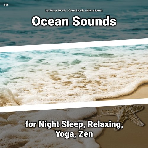 #01 Ocean Sounds for Night Sleep, Relaxing, Yoga, Zen_poster_image